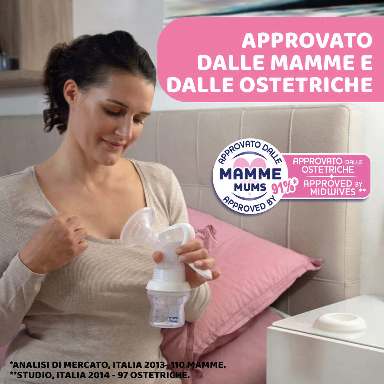 Manuelle Milchpumpe Chicco NaturalFeeling