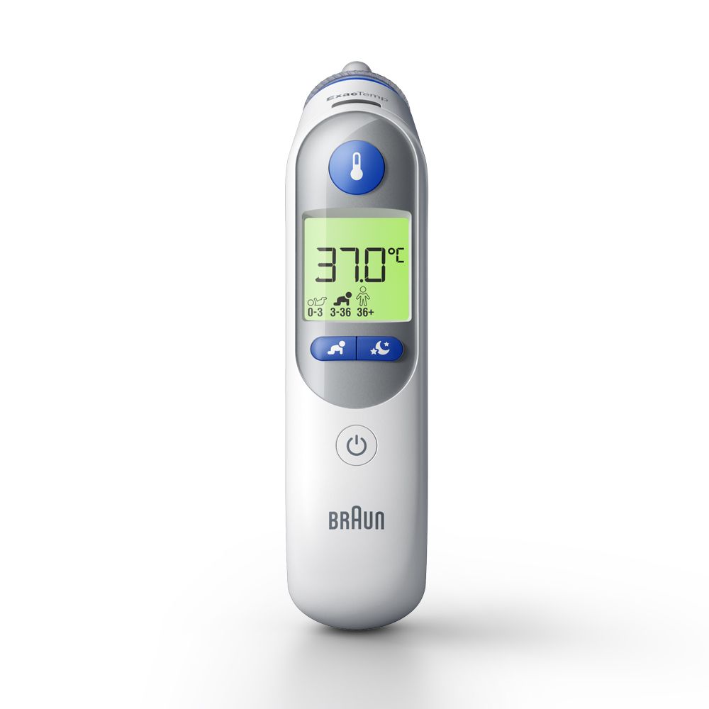 La Culla online shop  Thermometer Braun ThermoScan 7+ mit Age Precision  und Nachtmodus