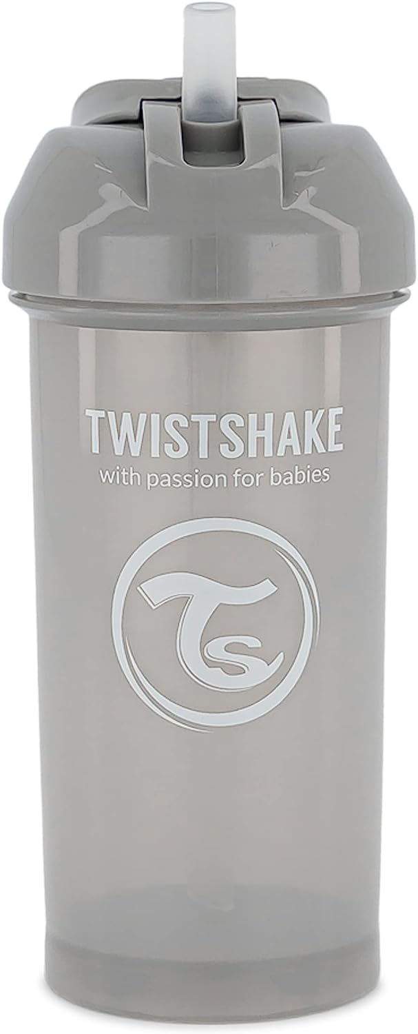 Tazza Twistshake con cannuccia morbida