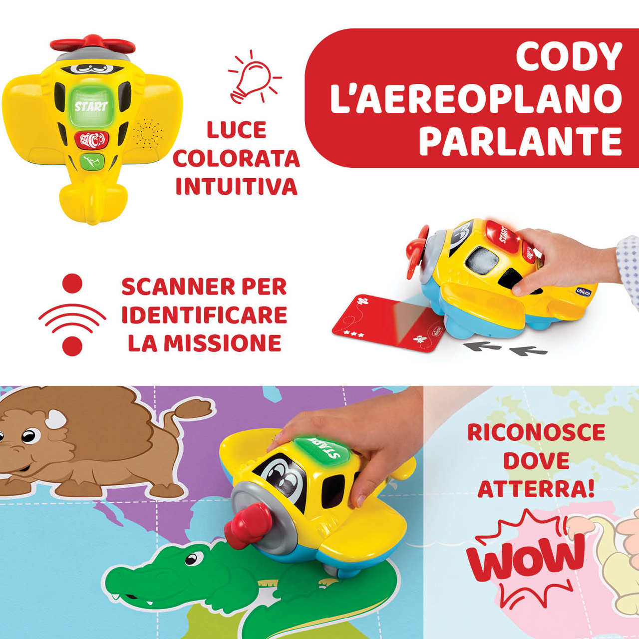Programmierspiel Chicco The Adventures of Cody