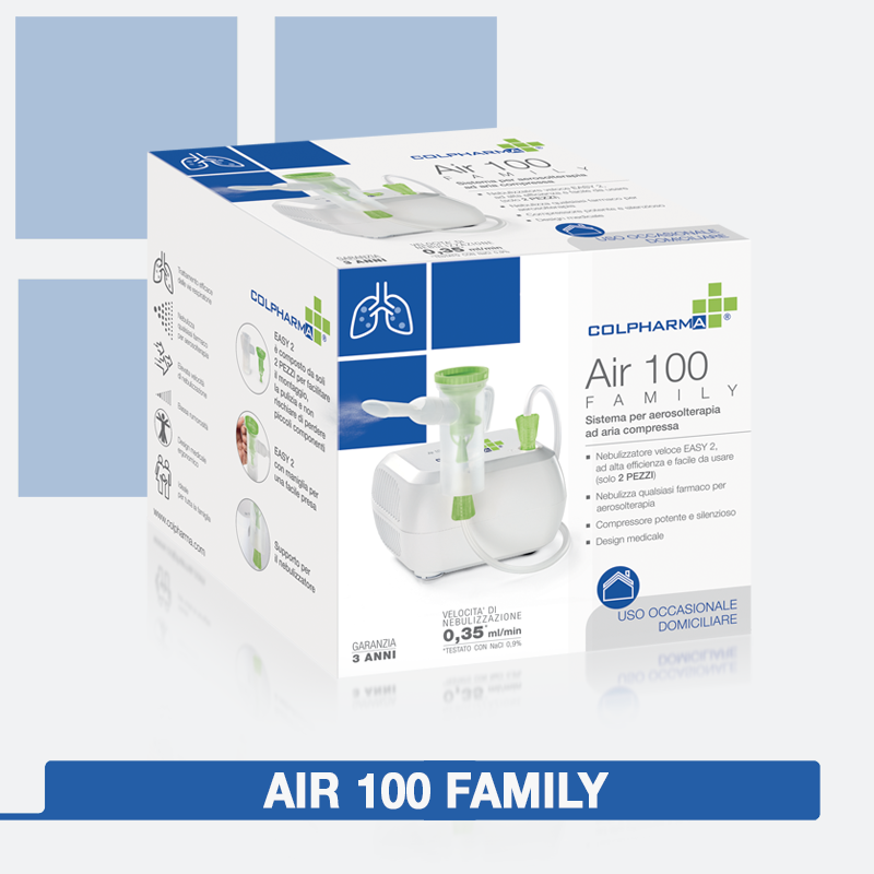 Druckluft Aerosol Therapiesystem Colpharma AIR 100 FAMILY