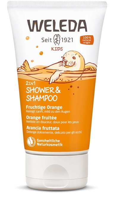 Doccia-Shampoo Weleda Kids 2in1 Arancia fruttata