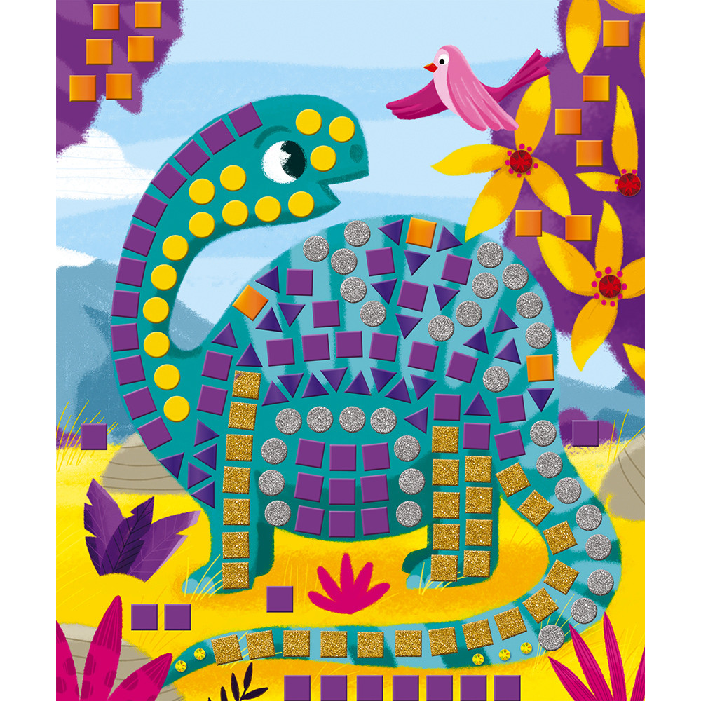Mosaici Janod di dinosauri