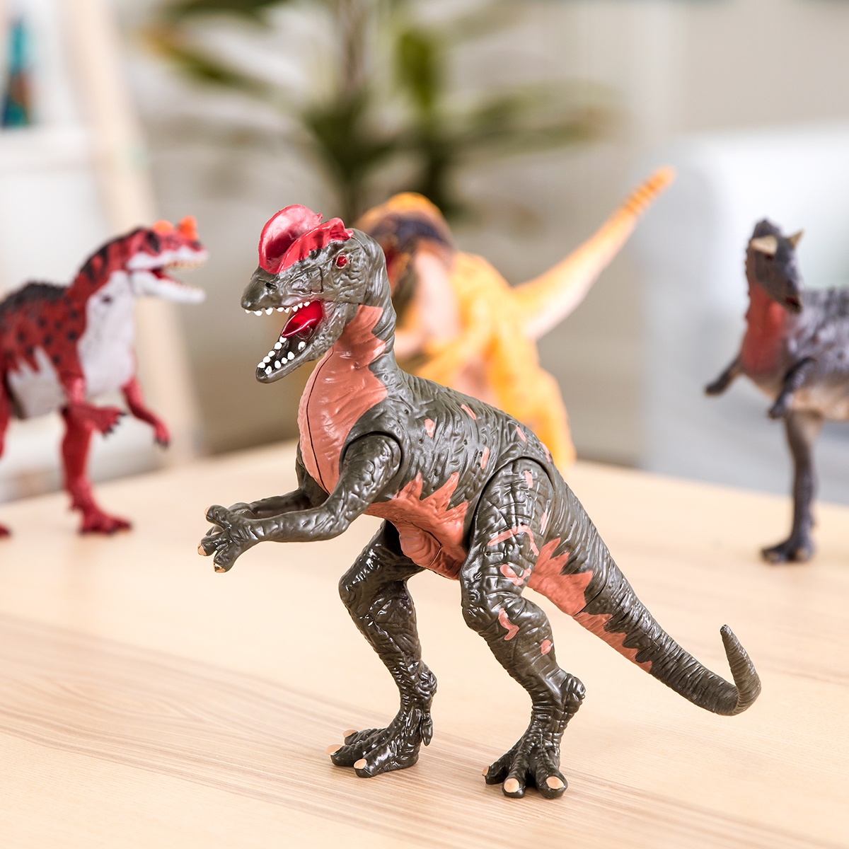 Dinosauro giocattolo Terra Dilophosaurus Wetherilli