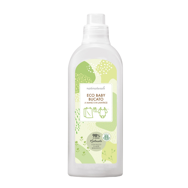 Detergente liquido ecologico Nati Naturali Eco Baby Bucato