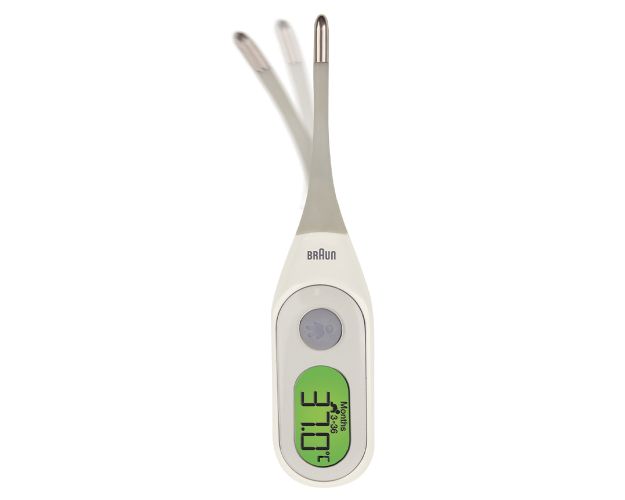 Digital-Thermometer Braun mit Age Precision