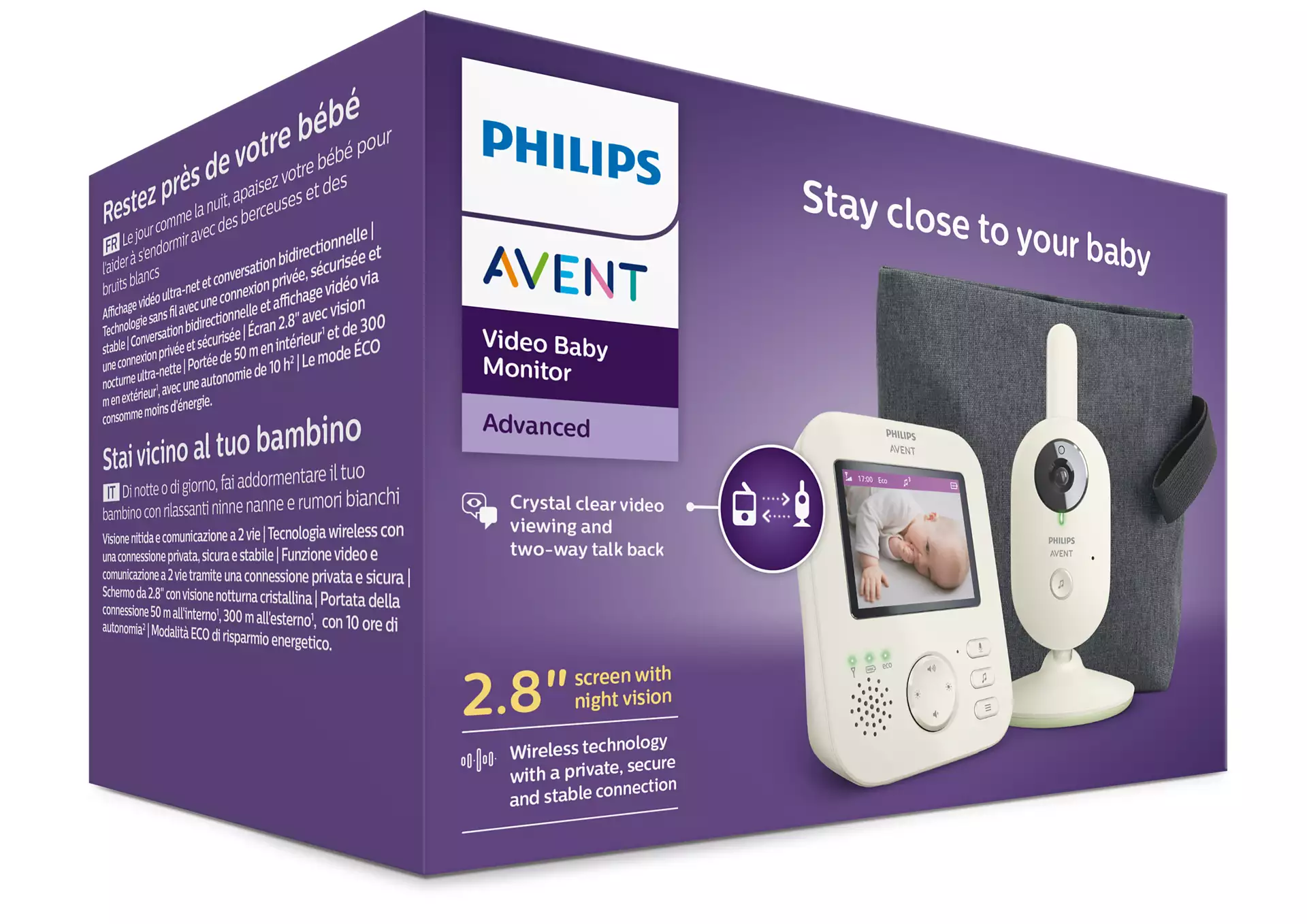 Video Babyphone Philips Avent Advanced