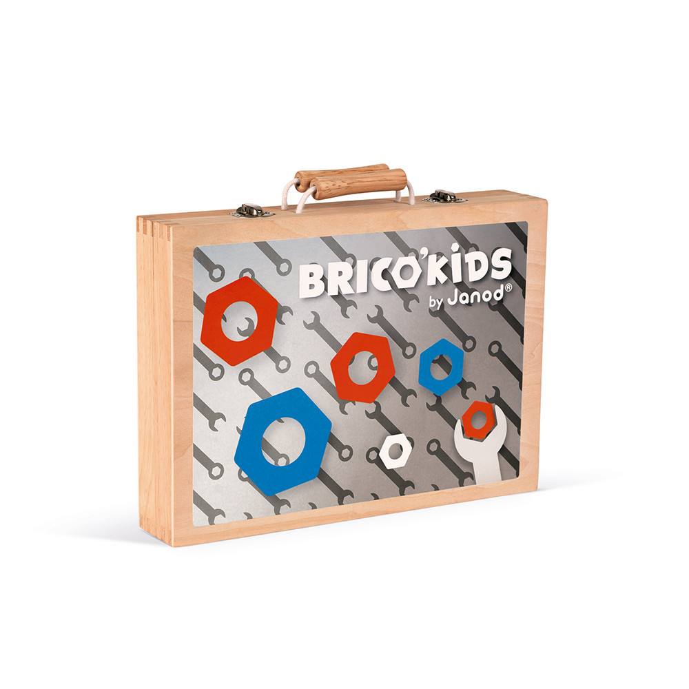 Brico'Kids Janod Werkzeugkoffer (Holz)