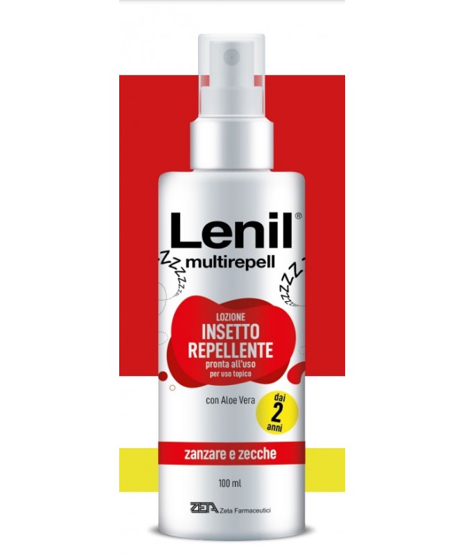 Lozione insetto repellente Zeta Farmaceutici Lenil Multirepell